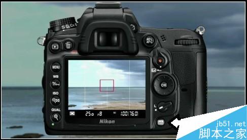 如何在尼康d7000单反相机中使用取景器虚拟水平