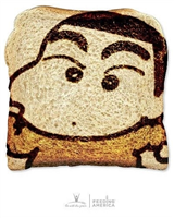面包上的画之日本卡通图案